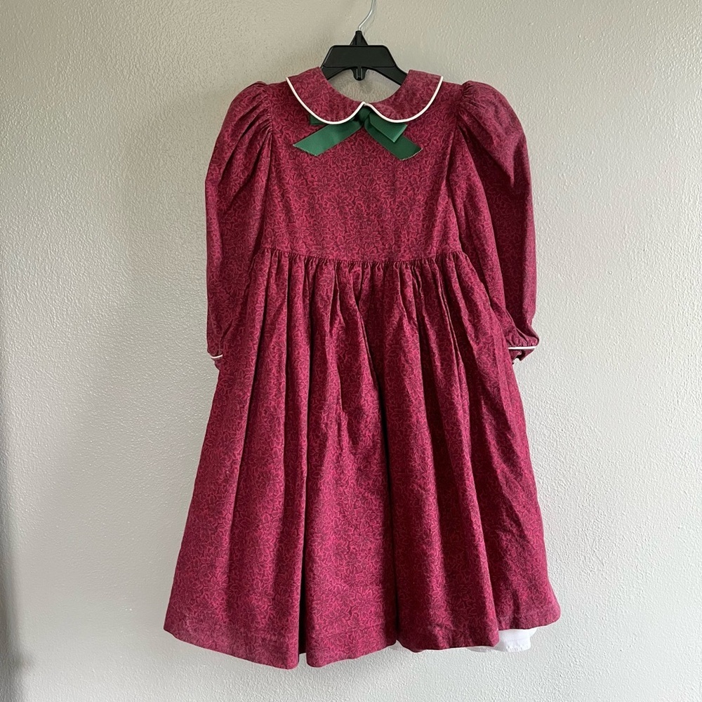 Daisy Kingdom Vintage Red Floral Formal Dress- Size 4